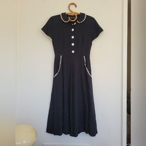 Christy Dawn Sebastian Dress polka dot XS